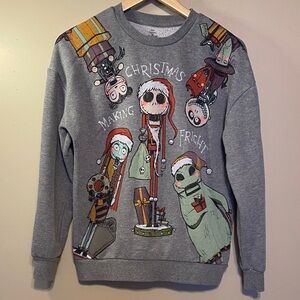 Disney Gray 'Making Christmas' Sweatshirt